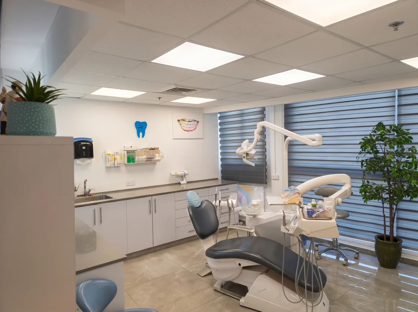 Приёмная клиники ProSmile Center в Ашкелоне